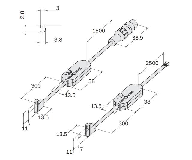 Programmable magnetic sensor for C slots