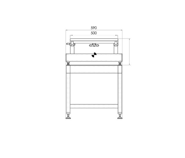 Standard mould table - 1,5 to 3T